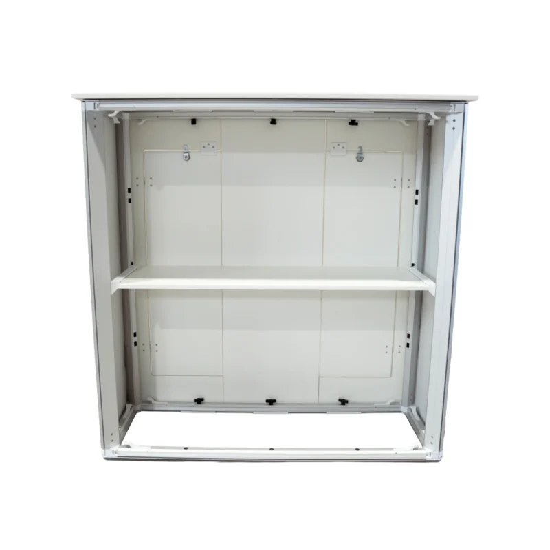 beursbalie - balie bedrukken - presentatiebalie - statafel bedrukken