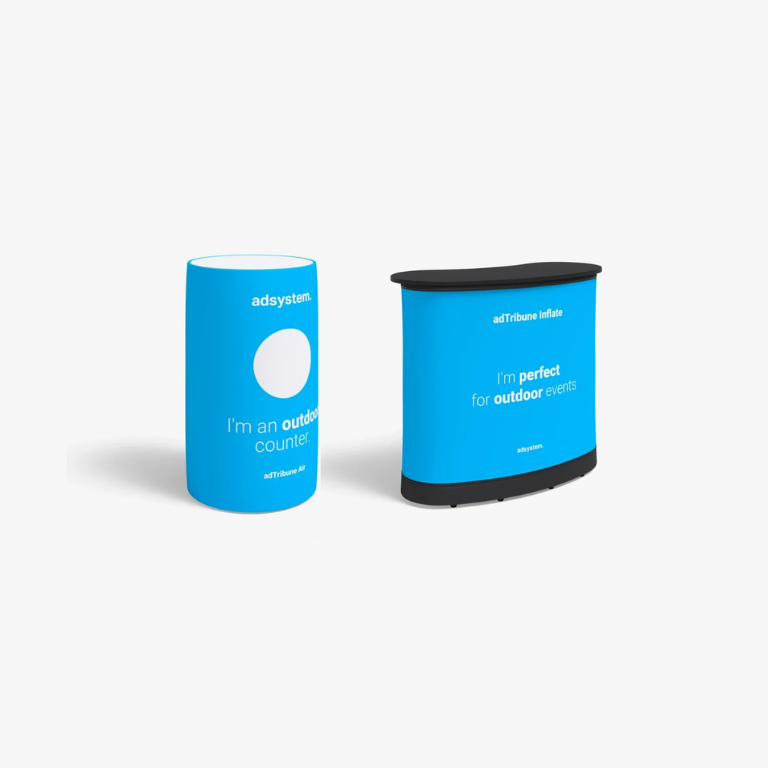 Opblaasbare beursbalies