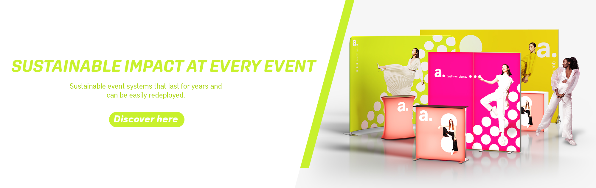 Banners Eventshop duurzaamheid en