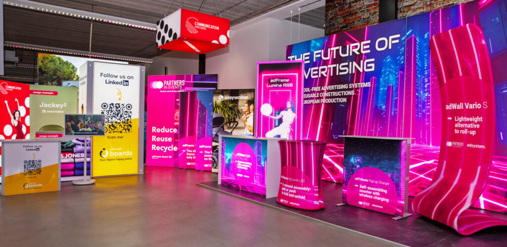 Showroom van de Eventshop Communication Partners in Berkel en Rodenrijs