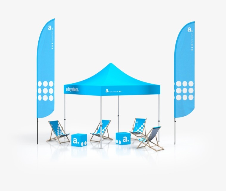 outdoor reclame sets