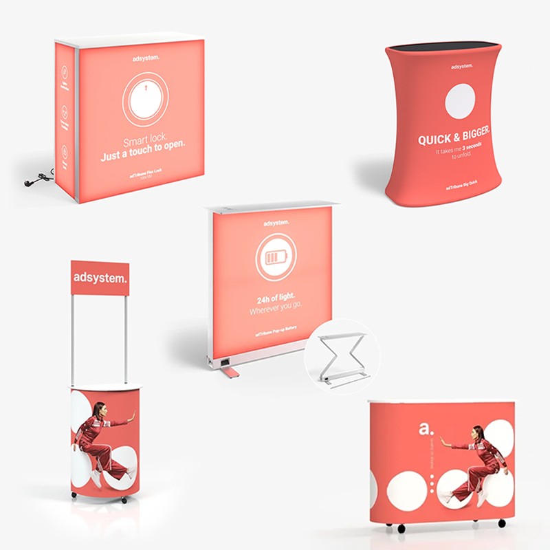 Beursbalies voor beurzen en events van Eventshop Communication Partners