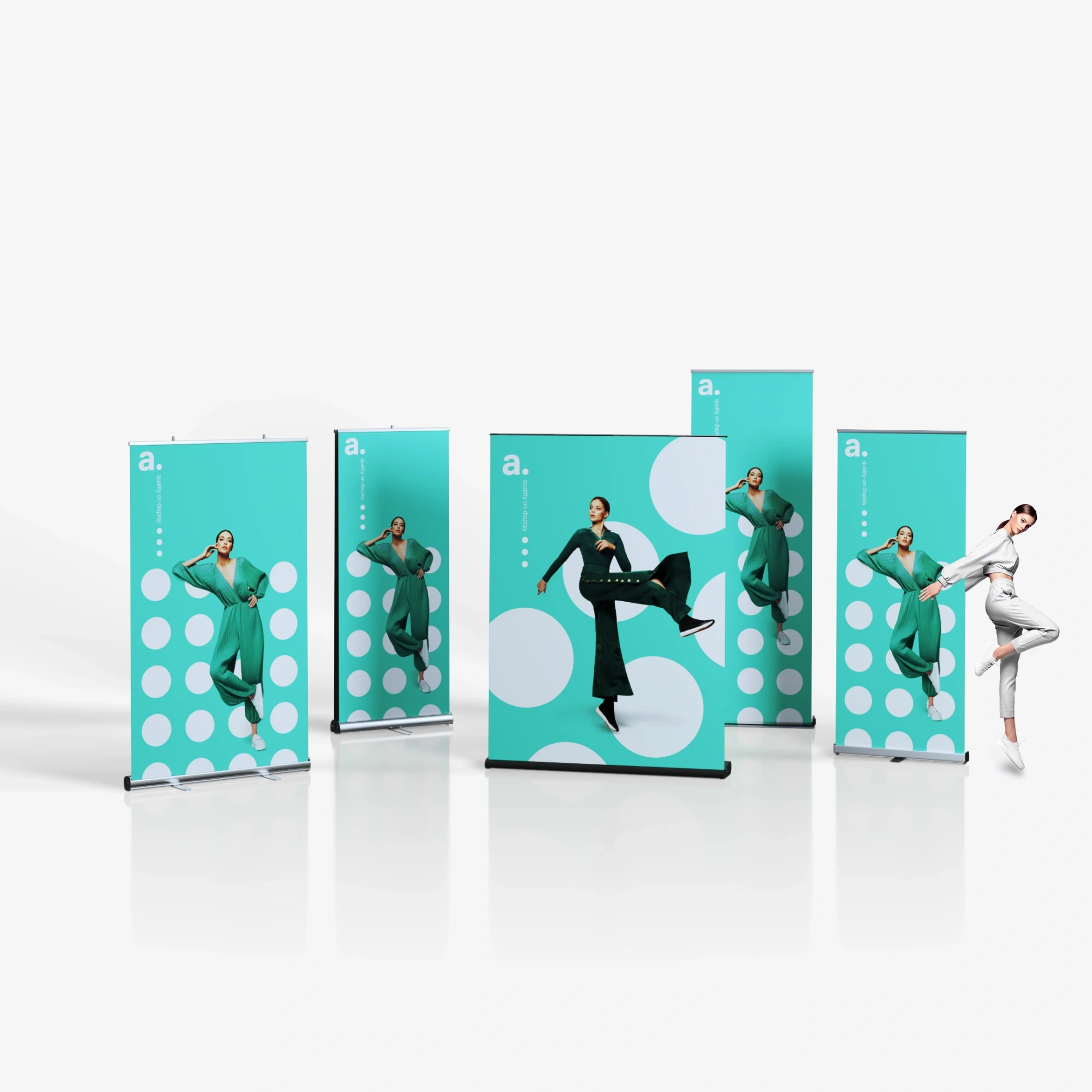 Roll up banners van Eventshop Communication Partners